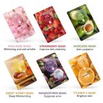 Skin Rescue Organic Boost Luster Korean Facial Sheet Masks - Image 3