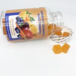 Multivitamin gummies with fruit and vegetable blend for immune support and daily nutrition