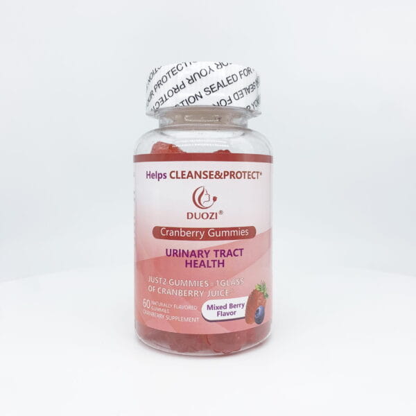 cranberry gummies for urinary tract health supplement cleanse and protect