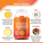 vitamin c zinc echinacea gummies ingredients immune support supplement
